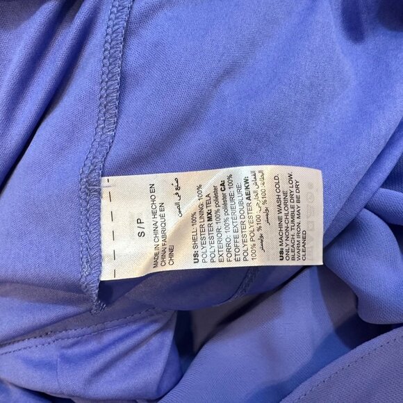 Soma Periwinkle Chiffon Ruffle Front Dress - Picture 5 of 5